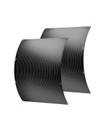 Juego de 2 paneles solares flexibles plug and play - 400w "centro urbano" -