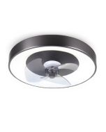 Aigostar ventilador techo alexa,LED40w+dc18w, 4400lm