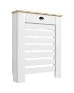 Cubre radiador 78x19x95.5 cm color blanco Homcom, hogar - decoración