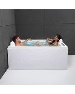 Bañera de hidromasaje   cetana duo wave  170 x100 x63   cm, spalina