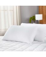 Pack 2 fundas de almohada 70x40 pikolin home rizo impermeable