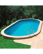 Piscina gre enterrada 800 x 400 x 150 cm