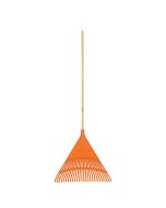 Escoba plástico rígida con mango - 61 cm - 26 dientes