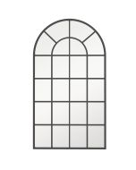 Espejo de pared 65x2.5x110 cm vidrio, mdf Homcom, hogar - decoración