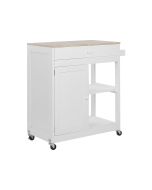 Carrito de cocina trapani blanco