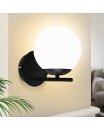 Nettlife aplique pared E27 blanco 20x12