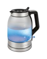 Hervidor agua eléctrico, 1,7 l, sin bpa, resi proficook wks 1215g plata 220