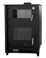 Estufa de leña con horno Etna 13kW Prensa Stove