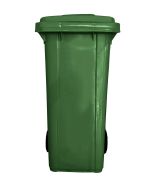Contenedor de basura reciclables de colores con ruedas 240l | 240 l - verde