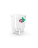 MACETA TRANSPARENTE ORCHID REDONDA
