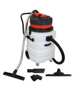 90l aspiradora industrial para limpieza de suelos secos y húmedos 3000w