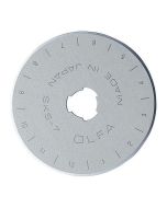 Olfa-rb45-10-pack de 10 cuchillas circulares 45x0,3 mm plateadas
