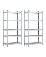 Pack 2 estanterías modulares 90x40x180cm Thinia Home