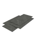 Revestimiento pared bladel 4 paneles PVC 120x60cm - grey stone [neu.haus]
