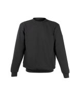 Sudadera unisex cuello redondo talla l color negro
