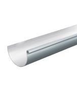 Canalón de pvc curvo gris 125 mm