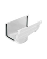 Bajada para canalón cornisa de pvc blanco