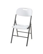 Set de 4 sillas plegables ljusnarsberg metal/plástico 87x46x53cm - blanco