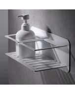 Jabonera frontal iman blanco mate [ imex® ]