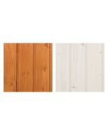 Caseta de jardín de madera Timbela dkmt01-teak/white