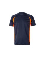 Velilla camiseta t‚cnica bicolor xl azul navy/naranja fl£or