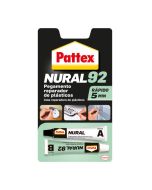 Adhesivo reparador plásticos pattex nural 92 22 ml