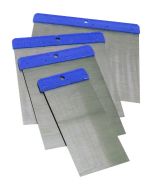 Juego 4 espatulas carroceros acero inox