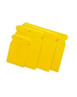 Juego 4 espatulas carroceros pvc