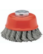 Cepillo taza mini amoladora trenzado bellota