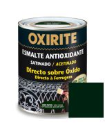 Esmalte antioxidante liso verde oscuro satinado oxirite 750 ml