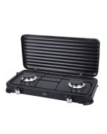 Cocina de gas portátil 2 quemadores Jata