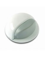 Tope acero silicona adhesivo blanco