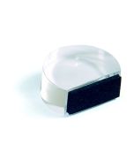 Tope plano adhesivo transparente