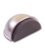 Tope silencioso con espuma adhesivo plata