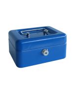 Caja de caudales azul multifunción 15x8x12cm