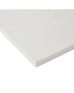 Tablero de melamina blanco 4 cantos 80 x 40 x 1,6 cm