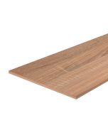 Tablero de melamina roble oscuro 4 cantos 120 x 40 x 1,6 cm