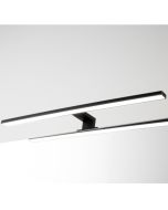 Aplique de baño negro yuma 60cm