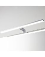 Aplique de baño cromado yuma 60cm