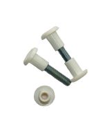 Tornillos de ensamblar blancos 30/40mm 12uds