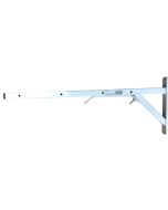 Soporte de tendedero de pared blanco