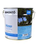 Pintura  para piscinas azul Cloroc 12l
