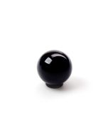 Pomo bola abs negro ø 25 mm 307