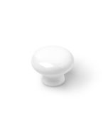 Pomo porcelana blanca ø 35 mm 821