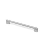 Tirador recto/fino aluminio anodizado 192 mm