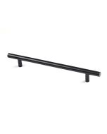 Tirador acero inoxidable negro mate 192mm