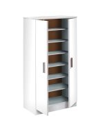 Armario multiusos 2 puertas 108x55x36 cm