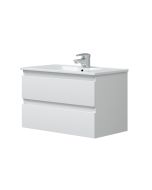 Mueble de baño suspendido Thea color blanco 80x45cm
