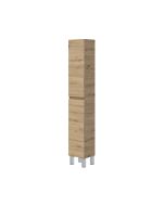 Mueble de baño auxiliar Thea color roble 182x30x25cm