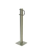 Soporte recto con perfil en "u" 500mm